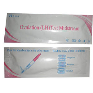 Prueba de ovulación LH tipo bolígrafo para detección temprana del embarazo, kit de diagnóstico con certificación CE, color rosa - Product Image 4