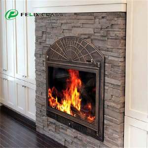 Panel de Vidrio Templado Transparente Resistente al Calor de 4 mm, Sólido, Industrial, de FELIX, para Puertas de Chimenea, Garantía de 3 Años - Product Image 3