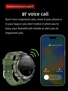 2025 xu hướng mới gm6 Vòng nhắc nhở ít vận động đồng hồ chống nước ai trợ lý giọng nói BT cuộc gọi trò chuyện xã hội đồng hồ thông minh cho nam giới - Product Image 6