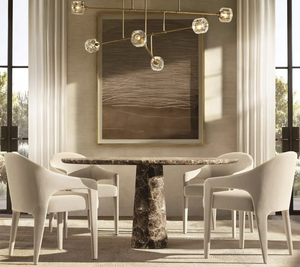 Sassanid OEM Nueva Presentación Sensibilidad italiana Diseño Comedor moderno Sillón de comedor de tela <span class=keywords><strong>Isabella</strong></span> - Product Image 6