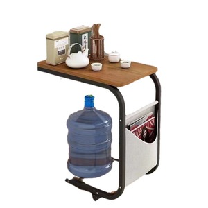 <span class=keywords><strong>Tavolino</strong></span> da Caffè Moderno Minimalista <span class=keywords><strong>con</strong></span> Piano in <span class=keywords><strong>Legno</strong></span> Massello e Struttura in Metallo, Lusso Leggero per Soggiorno, Balcone, Camera da Letto - Product Image 5