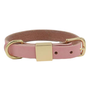 Correa de cuero suave resistente al desgaste para perro y gato, <span class=keywords><strong>Collar</strong></span> resistente y duradero, cómodo y a la moda - Product Image 6