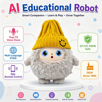 Robot Educativo de Peluche con IA Tuya T5, Clonación de Voz, Narración de Cuentos en Varios Idiomas, Control Remoto por Aplicación, Juguete STEM, CE FCC ROHS
