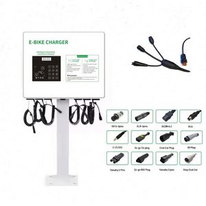 Stasiun pengisian berbagi sepeda listrik, stasiun pengisian daya DC sepeda motor elektrik untuk skuter listrik - Product Image 2