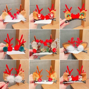 Christmas headwear antler headband all-match hairpin Korean ornaments super fairy hairpin