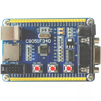 Placa de Desarrollo QXT Xinhualong, Placa Base, Placa de Aprendizaje, Placa del Sistema, Microcontrolador C8051F380/C8051F340 para Sistemas Integrados