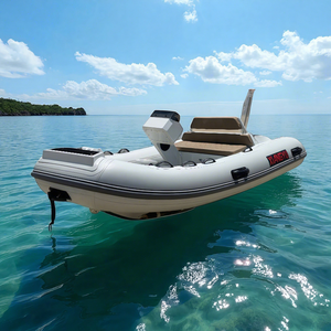 China RIB 320 380 390 420 460 Festrumpfschlauchboot aus Hypalon, aufblasbar und faltbar, zum Verkauf - Product Image 1