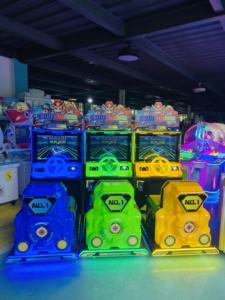 Распродажа, детский игровой автомат, аркадный гоночный автомобиль, симулятор 220 В, акрил и пластик, развлечение, крутой водитель - Product Image 5