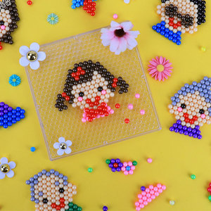 Perles d'eau magiques <span class=keywords><strong>Aqua</strong></span> Ball DIY, ensemble de jouets de décoration faits à la main, grandes perles magiques, perles d'eau Perler, perles collantes, jouet éducatif pour enfants - Product Image 2
