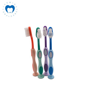 Cepillo de Dientes para Niños Jasmine Oral Care, Cerdas Suaves, Doble Color, con Ventosa, Manual, JSM058 - Product Image 3