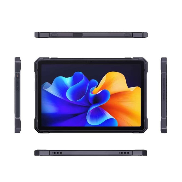 Three-proof Industrial Rugged Tablet PC 11 Inch IP67 Rugged Handheld Terminal GPS NFC 5G/WiFi Android 14 Warehouse Inspection