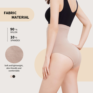 S-SHAPER donna a vita alta Shaper <span class=keywords><strong>perizoma</strong></span> collant per la pancia con nastro antiscivolo in silicone traspirante <span class=keywords><strong>Slip</strong></span> Shaper - Product Image 2