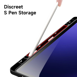Detached transparent <b>tablet</b> protective case with <b>pen</b> slot suitable for Samsung Tab S10 Plus/S9 Plus/S9 FE Plus <b>tablet</b> protective - Product Image 6