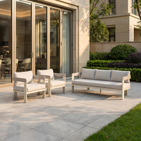 Canapé d'extérieur moderne J&M pour villa, patio, terrasse et balcon – Vente en gros