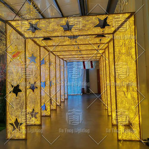 Fabricant de tunnels lumineux de Noël à LED en Chine, fournisseur de décorations de fêtes en plein air sur mesure, OEM ODM - Product Image 3