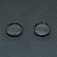 Lentille optique sphérique personnalisée en quartz K9, D/R1.98, usinage de haute précision, revêtement multicouche pour la recherche en optique industrielle