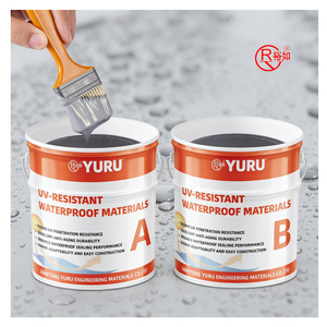 YURU Vente en gros OEM ODM Revêtement imperméable anti-âge résistant aux UV pour toiture extérieure, mur extérieur et béton - Product Image 1
