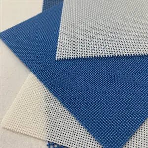 Polyester Plain Square Hole Weave Dryer Mesh Belt Uniform Mesh Mainly Used In Drying Industries Such As Paper Making