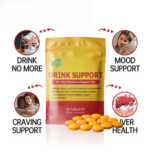 Vigo Anti <span class=keywords><strong>Alcohol</strong></span> Drink Support Suplemento con Kudzu Milk Thistle Holy Basil - Product Image 4