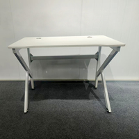 Bureau de jeu d'intérieur de haute qualité et durable, 100/120*60*75cm, structure en tube d'acier MDF, ergonomique, table d'ordinateur pour e-sport