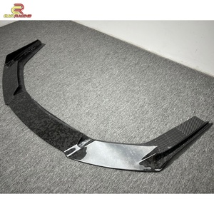 อะไหล่รถยนต์คุณภาพสูง 1016 สไตล์ คาร์บอนไฟเบอร์ฟอร์จเต็มแผ่น สำหรับกันชนหน้ารถยนต์แลมโบ ฮูราแคน LP580 ปี 2014-2018 - Product Image 2