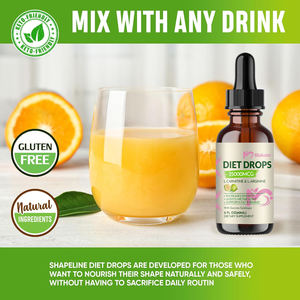 Biokom OEM Label pribadi l-carnitine penurunan berat badan, cairan Oral tetes Herbal pelangsing pembakar lemak suplemen untuk dewasa - Product Image 6