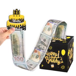 Caja Sorpresa para Fiestas <span class=keywords><strong>de</strong></span> <span class=keywords><strong>Cumpleaños</strong></span>, Caja para Recoger Dinero, Decoración Creativa <span class=keywords><strong>de</strong></span> Origen Global, Caja <span class=keywords><strong>de</strong></span> Regalo <span class=keywords><strong>de</strong></span> Papel para Efectivo - Product Image 1