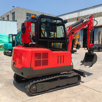 Livraison Gratuite Mini-Excavatrice sur Chenilles Laidong Engine Eaton Motor EPA 3,5 Tonnes à Couple de Charge Élevé pour Usage Agricole - Ventes Flash