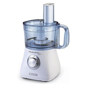 Robot Cucina 500W Mini Robot Culinaire Électrique Domestique en Plastique ROBOMIX Compact Blanc Capacité 5-8 Tasses 00C176900AR0 - Product Image 1