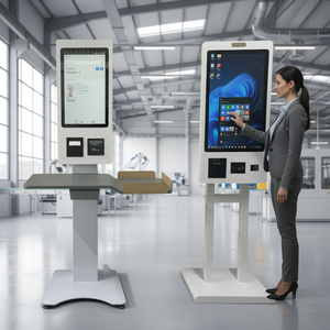 Self Servis Sipariş Kiosku Çoklu Ödeme Yöntemleri Yüksek Performanslı İşleme Havaalanı Giriş Kontrolü Self Servis Kiosku - Product Image 3