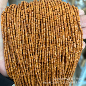 All'ingrosso 6*3mm di Bambù e Rosa Oliva Mini Perline 108 sezione per Collana Bracciale Guscio Osso & <span class=keywords><strong>Corallo</strong></span> - Product Image 6