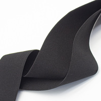 Bande élastique brossée double face de 2 cm à 10 cm, imitation nylon, bande extensible douce pour impression par transfert thermique