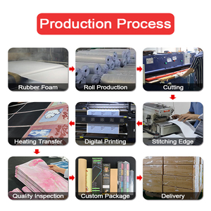 Tappetino per Mouse con bordo Anti-mischia stampato XXL con stampa personalizzata 1 pezzo Extra-Large tappetino per Mouse da gioco in gomma con Design <span class=keywords><strong>personalizzato</strong></span> - Product Image 4