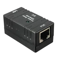 2025 ESCAM 10M/100Mbp Pasivo POE Power Over Ethernet Inyector Splitter Adaptador de montaje en pared para redes de cámaras IP CCTV