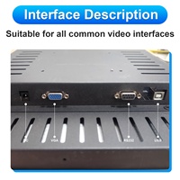 Monitor de Pantalla Táctil Capacitiva de 17 Pulgadas con Interfaz USB, Nuevo para Juegos, Serie de Fábrica en Venta