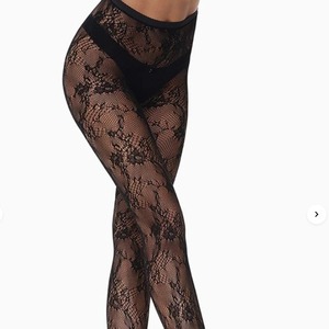 Collants d'été tricotés Western Pure Desire, sexy, à découpes, transparents, amincissants, design provocant, tendance virale des célébrités d'Internet - Product Image 5