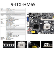 H81 Dual Channel Ddr4 M12U Low Consumption X86 ITX CPU Motherboard
