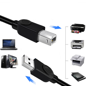 PC proiettore TV veloce velocità estensione <span class=keywords><strong>USB</strong></span> <span class=keywords><strong>3</strong></span> <span class=keywords><strong>metri</strong></span> <span class=keywords><strong>usb</strong></span> tipo un maschio a b maschio 2.0 stampante cavo dati - Product Image 3