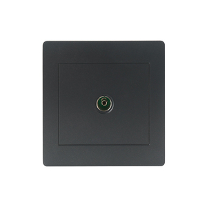 Sanshe s4 série nouveau design PC panneau un gang bureau à domicile hôtel mur <span class=keywords><strong>TV</strong></span> <span class=keywords><strong>antenne</strong></span> <span class=keywords><strong>prise</strong></span> de télévision - Product Image 1