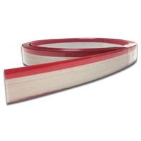 Pita Perekat Tepi PVC Akrilik Pre-glued High Gloss Ketebalan 0.35-3mm Lebar 6-90mm Kustom Aplikasi Furnitur Hot Melt