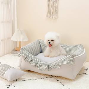 New Design Professional Kuschel iges Winter-Hunde bett Wasch bare abnehmbare Abdeckung Komfort Kaltes Wetter Ganzjahres-Hunde bett - Product Image 2