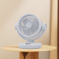 Ventilateur Rechargeable de Circulation 10000mAh ventilateur de Table de bureau intelligent refroidissement minuterie électrique USB ventilateur de circulation d'air de bureau