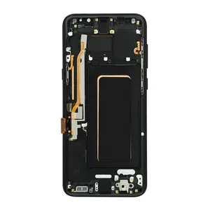 Samsung galaxy s8 + cep telefonu lcd lcd ekran için lcd ekran