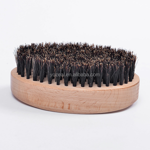 <span class=keywords><strong>Cepillo</strong></span> barba <span class=keywords><strong>cerdas</strong></span> de jabalí natural de 100% <span class=keywords><strong>cepillo</strong></span> de pelo con mango de madera - Product Image 2