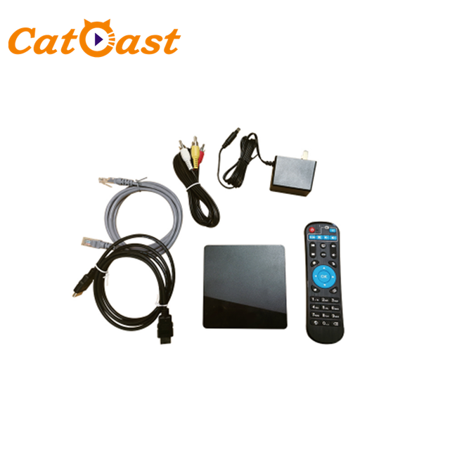 4K AAC UDP OTT Community Hotel Android IPTV Set Top Box