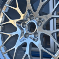 Llantas Forjadas Premium Argent Multi Rayons 16 17 18 19 20 21 22 Pulgadas Cóncavas para Autos de Alta Gama y Alto Rendimiento