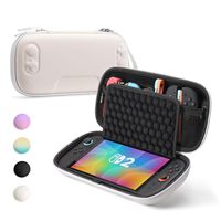 Étui pour Nintendo Switch 2, conception améliorée anti-choc en nid d'abeille, housse de protection intégrale portable pour voyage