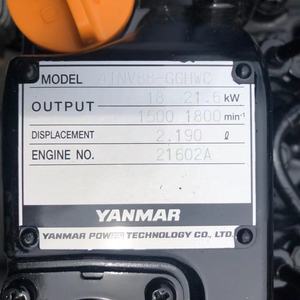 Новый оригинальный 4TNV88 дизельный двигатель 18 кВт/1500 об/мин 21,6 кВт/1800 об/мин 4-цилиндровый двигатель в сборе 4TNV88-GGHWC для YANMAR - Product Image 4