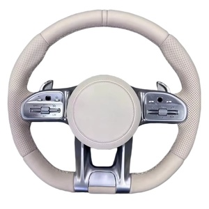 พวงมาลัยหนังแบบสปอร์ตสำหรับรถเมอร์เซเดสเบนซ์ W213 W211 W213 W221 W218 W205 AMG GT ml W166คาร์บอน CLS GLC CLA GLS <span class=keywords><strong>C180</strong></span> - Product Image 1