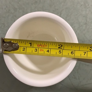 Tazza e Piattino per Espresso in Ceramica con Logo Personalizzato, 50 55 60 70 75 <span class=keywords><strong>80</strong></span> <span class=keywords><strong>ml</strong></span>, Tazza e Piattino in Porcellana Bianca per Caffè Espresso - Product Image 4